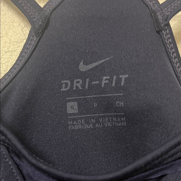 Nike Midnight Blue Strappy Sports Bra - Picture 6 of 9